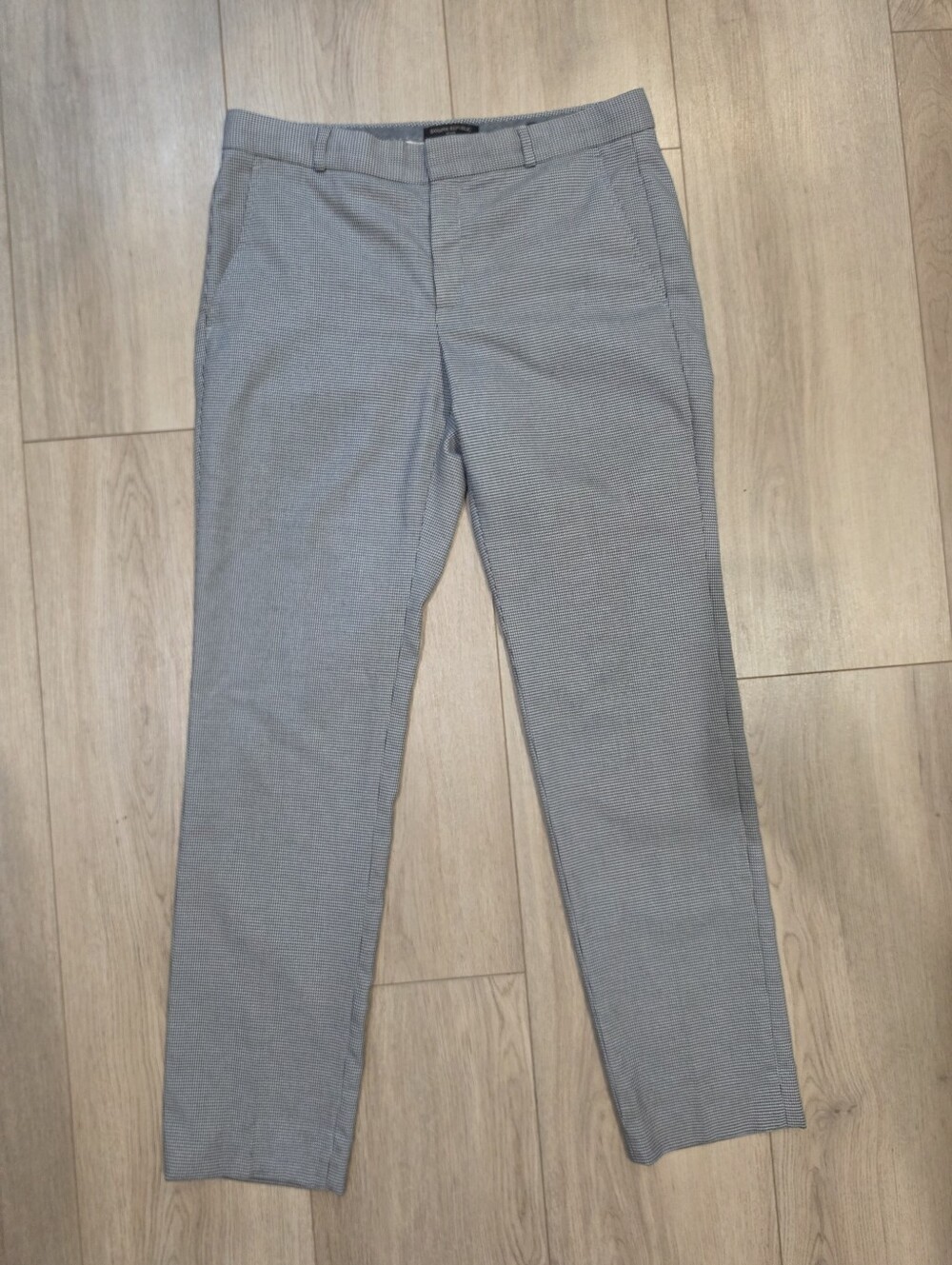 Banana Republic Logan Dress Pants Women's Size 10L Gray Career Office Slacks